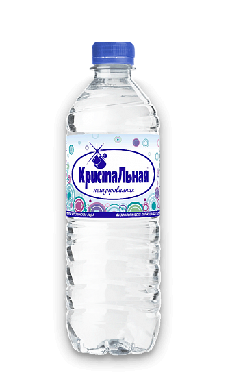Негазированная вода 0,5 л